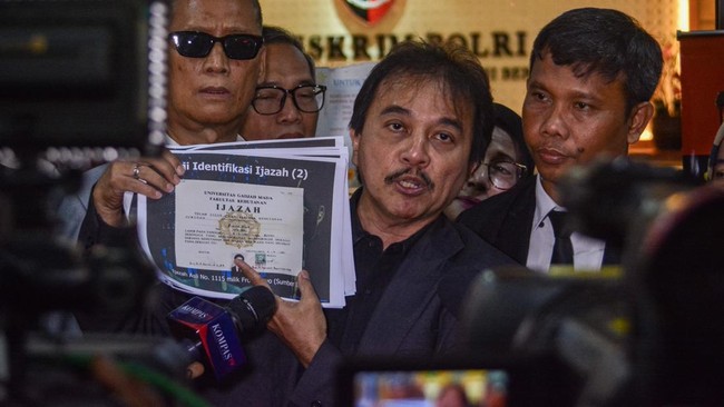 Roy Suryo Buka Suara Usai Jadi Tersangka Kasus Ijazah Jokowi